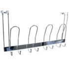 Alternate image 2 for Simply Essential&trade; Over-the-Door 4-Hook Rack in Chrome
