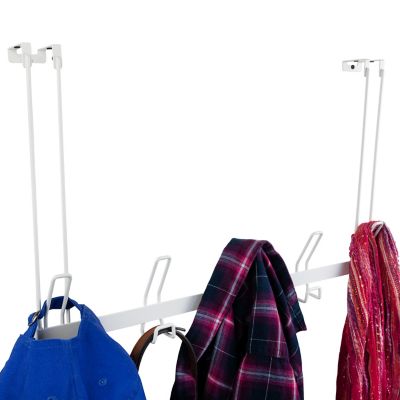 Simply Essential&trade; Over-the-Door 5-Hook Rack in Bright White