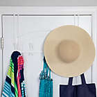 Alternate image 1 for Simply Essential&trade; Over-the-Door 5-Hook Rack in Bright White