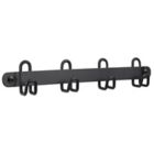 Alternate image 4 for Simply Essential&trade; Wall Mounted Key Rack in Black