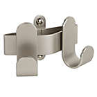 Alternate image 5 for Squared Away&trade; Wall Mounted Double Hook in Brushed Nickel