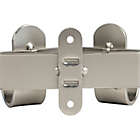 Alternate image 3 for Squared Away&trade; Wall Mounted Double Hook in Brushed Nickel