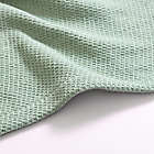 Alternate image 6 for Eddie Bauer&reg; Textured Twill Solid Hypoallergenic Twin Blanket in Green