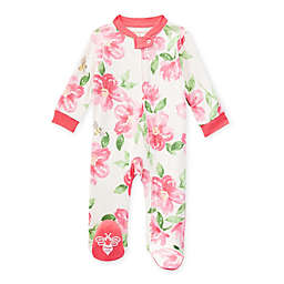 Burt's Bees Baby® Farm Floral Loose Fit Organic Cotton Sleep & Play in Pink