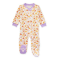 Burt's Bees Baby® Size 3-6M Happy Hens Loose Fit Organic Cotton Sleep & Play in Purple