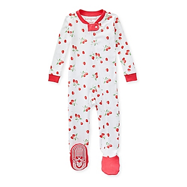 Burt&#39;s Bees Baby&reg; Sweet Raspberry Organic Cotton Sleeper in Red. View a larger version of this product image.