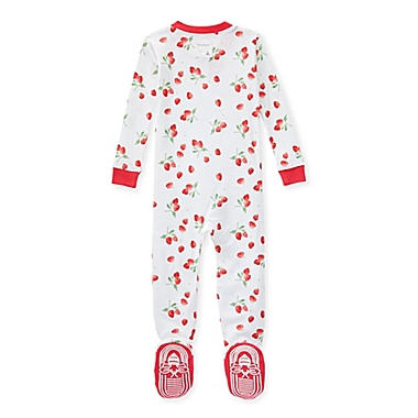 Burt&#39;s Bees Baby&reg; Sweet Raspberry Organic Cotton Sleeper in Red. View a larger version of this product image.