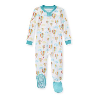 Burt&#39;s Bees Baby&reg; Up In The Clouds Organic Cotton Sleeper in Turquoise