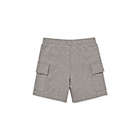 Alternate image 1 for Burt&#39;s Bees Baby&reg; Size 6-9M French Terry Cargo Short in Grey