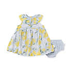 Alternate image 0 for Burt&#39;s Bees Baby&reg; Size 18M 2-Piece Hydrangea Bubble Dress and Diaper Cover Set