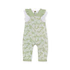 Alternate image 2 for Burt&#39;s Bees Baby&reg; Size 24M Fresh Spring Air Jumpsuit &amp; Bodysuit Set in Green/White