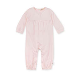 Burt's Bees Baby® Newborn Honeycomb Pointelle Jumpsuit in Pink