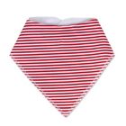 Alternate image 3 for Baby Essentials 4-Piece Christmas Santa Bib and Sock Set in Grey