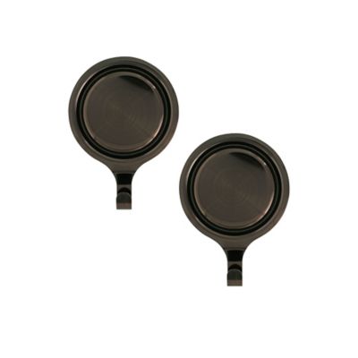 OIC Products 2-Pack Pinch-Free Magnetic Wreath Hangers in Oil Rubbed Bronze
