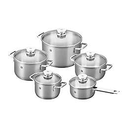 Zwilling® Focus Stainless Steel 10-Piece Cookware Set