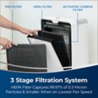 Alternate image 1 for BISSELL&reg; Air220 Air Purifier in Silver/Grey