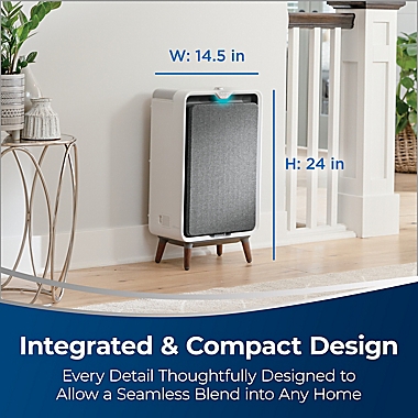 BISSELL&reg; Air220 Air Purifier in Silver/Grey. View a larger version of this product image.