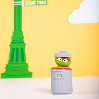 Bright Starts&trade; Oscar the Grouch&rsquo;s Stacking Cans&trade; Stackable Cups. View a larger version of this product image.