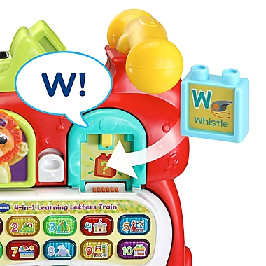 VTech&reg; 4-in-1 Learning Letters Train&trade;. View a larger version of this product image.