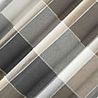 Alternate image 4 for Archaeo&reg; Colorblock Plaid 100% Cotton 96-Inch Window Curtain Panel in Mocha Brown (Single)
