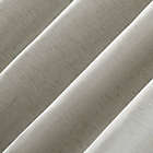 Alternate image 4 for Archaeo&reg; Textured Linen 84-Inch Total Blackout Grommet Curtain Panel in White (Single)