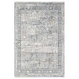 Solo Rugs® Alice Contemporary Transitional 8' x 10' Handmade Area Rug in Smoke