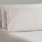 Alternate image 0 for Everhome&trade; Chambray Solid 230-Thread-Count Standard Pillowcases in Peyote (Set of 2)