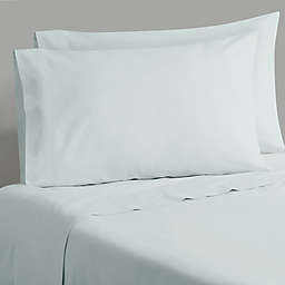 Everhome™ Chambray Solid Queen Sheet Set in Sprout Green