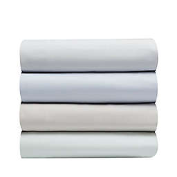 Everhome™ Chambray Solid 400-Thread-Count Sheet Set