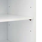 Alternate image 5 for Elegant Home Fashions Tyler Modern Floor Storage Cabinet in Natural/White