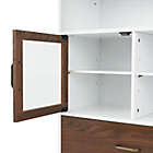 Alternate image 6 for Elegant Home Fashions Tyler Modern Floor Storage Cabinet in Natural/White
