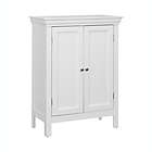Alternate image 0 for Elegant Home Fashions Stratford 2-Door Floor Cabinet in White