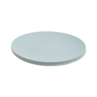 Simply Essential&trade; Solid Polypropylene Dinner Plates in Mint (Set of 4)