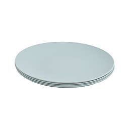 Simply Essential™ Solid Polypropylene Dinner Plates in Mint (Set of 4)