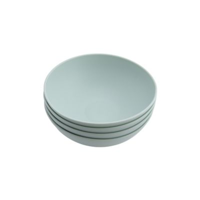 Simply Essential&trade; Solid Polypropylene Bowls in Mint (Set of 4)