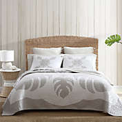 Pelican Gray Details about   Tommy Bahama Island Memory Gray Quilt Set King 
