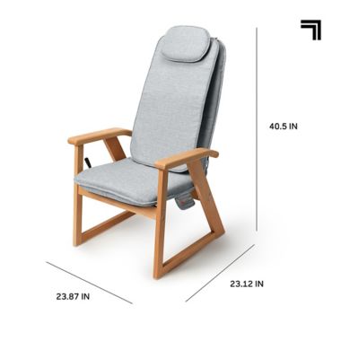 Sharper Image&reg; Shiatsu Massage Chair Draper. View a larger version of this product image.