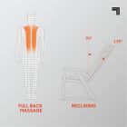 Alternate image 6 for Sharper Image&reg; Shiatsu Massage Chair Draper