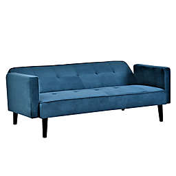 US Pride Furniture® Tayler Velvet Sofa Bed