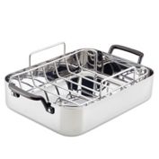 KitchenAid&reg; 5-Ply Clad Roaster in Polished Stainless Steel