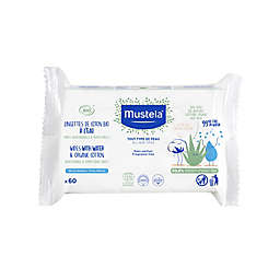 Mustela® Baby 60-Count Organic Cotton & Aloe Vera Water Wipes