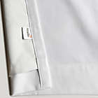 Alternate image 2 for Studio 3B&trade; 84-Inch Cotton Linen Grommet 100% Blackout Window Curtain Panel in White (Single)