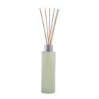 Alternate image 0 for Everhome&trade; Bergamot &amp; Basil 3 oz. Milky Glass Reed Diffuser in Green