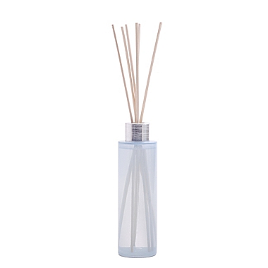 Everhome&trade; Sea Salt & Citrus 3 oz. Milky Glass Reed Diffuser in Light Blue. View a larger version of this product image.