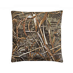 Realtree Max 5 Square Throw Pillow in Chocolate