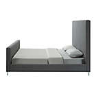 Alternate image 7 for Inspired Home Geneva Linen Upholstered Platform Bed