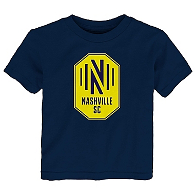 MLS Toddler Nashville SC Primary Logo Short Sleeve T-Shirt. View a larger version of this product image.