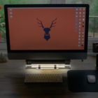 Alternate image 3 for Sharper Image&reg; Airbar&trade; FA1-0112-06 16.73-Inch 2-Speed Convertible Tower Fan in Black