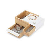 Umbra&reg; Mini Stowit&trade; Jewelry Box in Natural/White