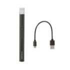 Alternate image 1 for Modwix EcoLighter Slim Rechargeable Flameless Lighter in Black